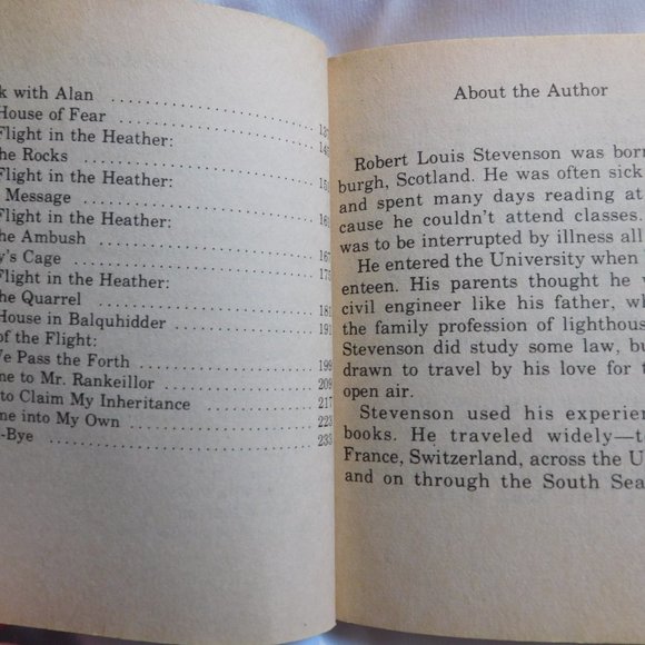 Kidnapped by Robert Louis Stevenson Vintage Book - Picture 7 of 11